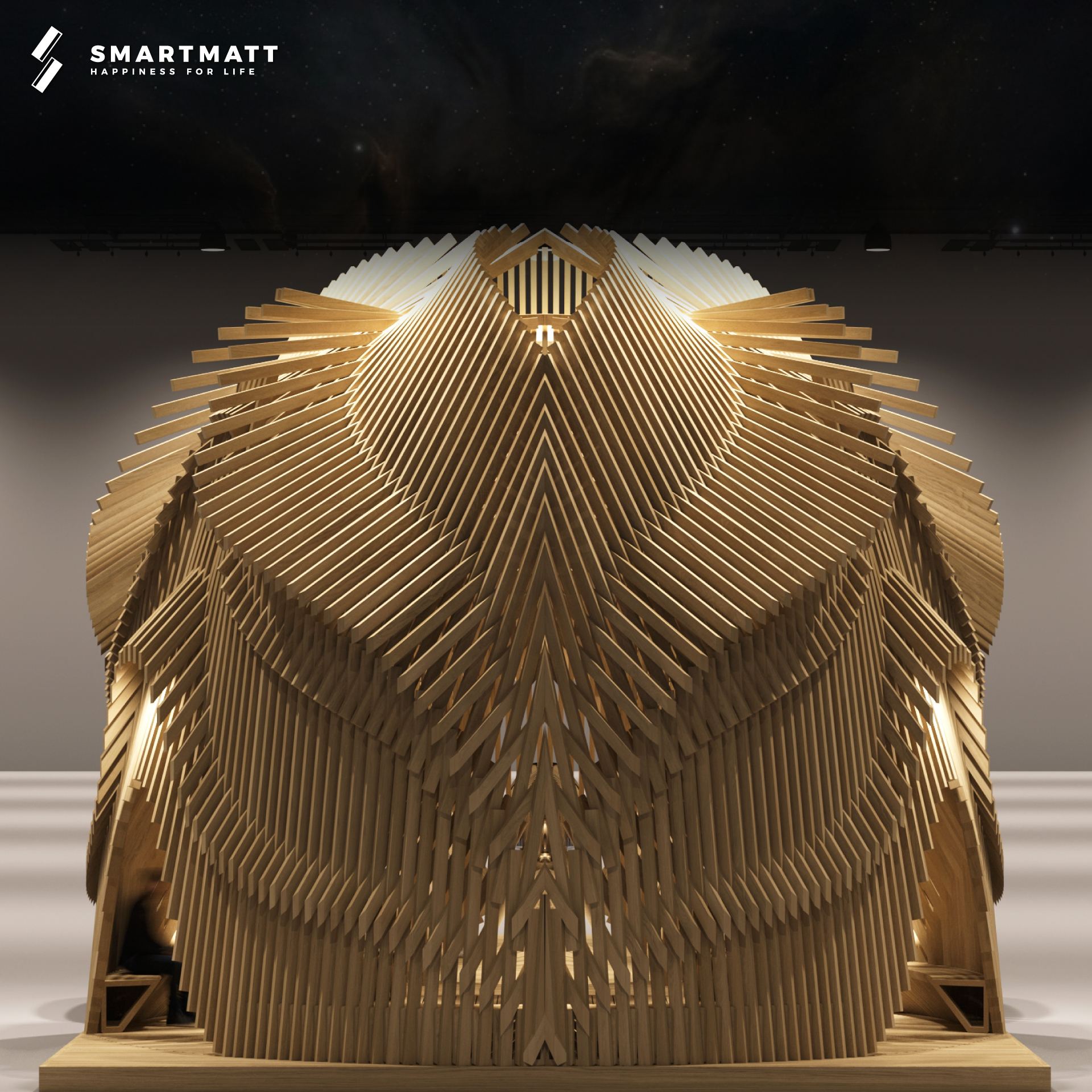 พื้นที่นั่งชิลภายใน Pavilion ปราณสถาน